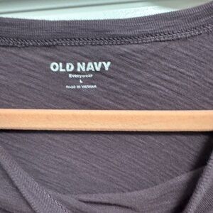Old Navy Plum Everyday Wear Top Women’s L